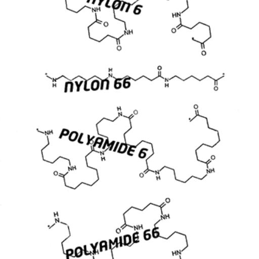 What is the chemical structure of PA6 and PA66