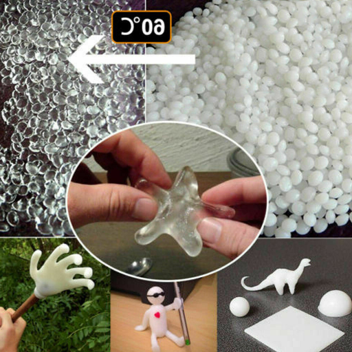 moldable plastic pellets