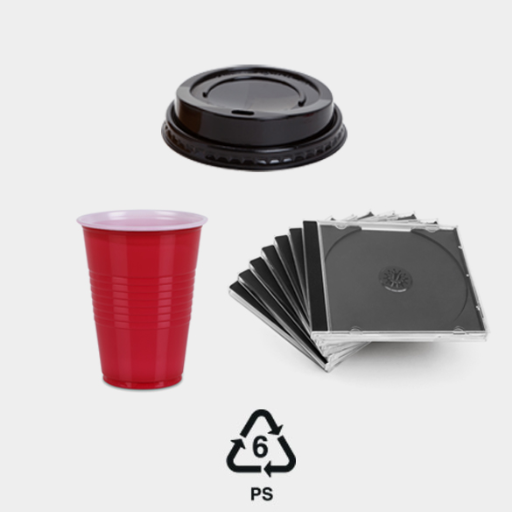 Recycling PS 6 Plastic
