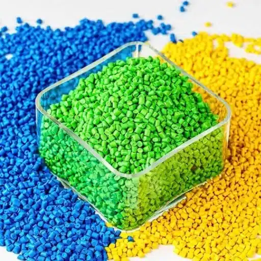 The Recycling Process of Polyethylene Pellets